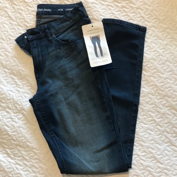 calvin klein ultimate skinny jeans 8x30